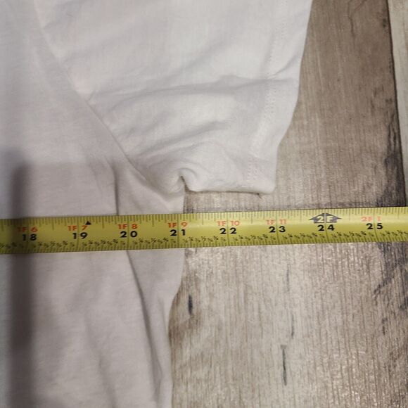 Columbia Lookout Ridge Short Sleeve Tee White Red Graphic Women Size XL - Picture 7 of 8